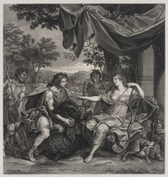 KG 11791
          <br/>
          Meleager bij Atalanta, tapisserie van Duc d'Orléans
          <br/>
          <em>Jeaurat, Edme (1688-1738)</em>